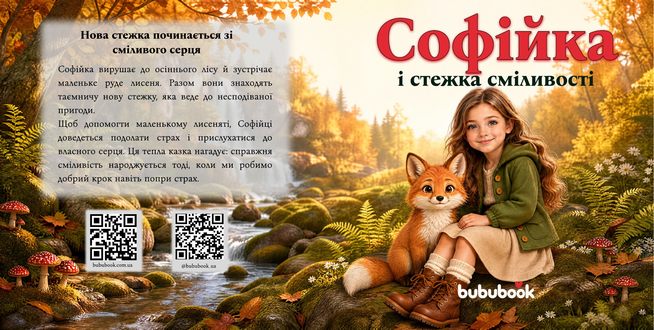 Книга «Софійка і стежка сміливості»